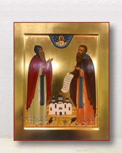 Икона «Антоний и Феодосий Печерские» Черноголовка