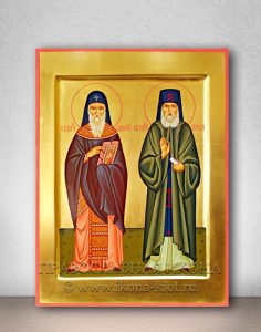 Икона «Арсений и Паисий, преподобные» Черноголовка