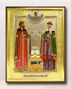 Икона «Петр и Феврония» (образец №45) Черноголовка